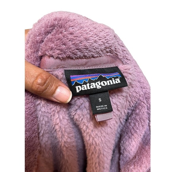 Women’s Patagonia Fleece Snap On Pullover Teddy,Fluffy Sweater - Picture 7 of 7